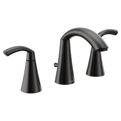 Glyde Chrome Two-Handle High Arc Bathroom Faucet