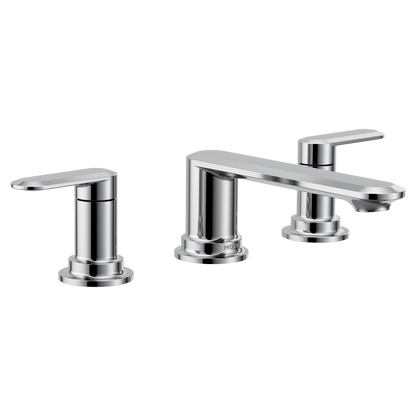 Greenfield Chrome two-handle high arc roman tub faucet