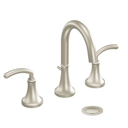 Icon Chrome two-handle high arc bathroom faucet