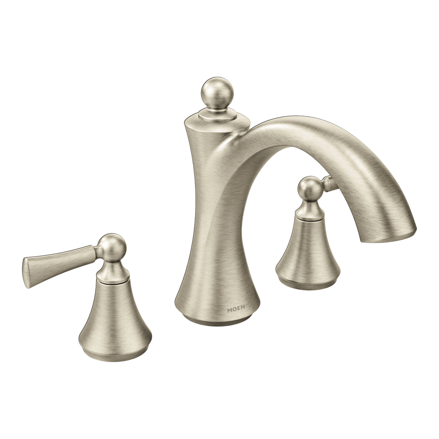 Wynford Chrome Two-Handle Non-Diverter Roman Tub Faucet