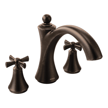 Wynford Two-Handle Non-Diverter Roman Tub Faucet