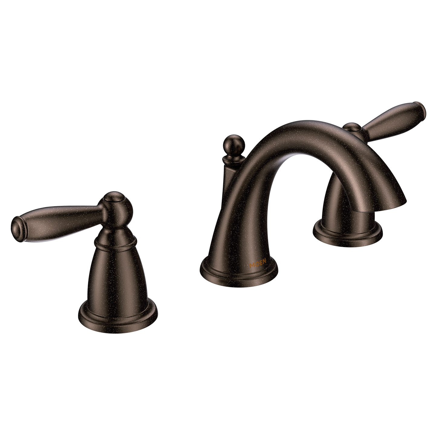 Brantford Chrome Two-Handle High Arc Bathroom Faucet