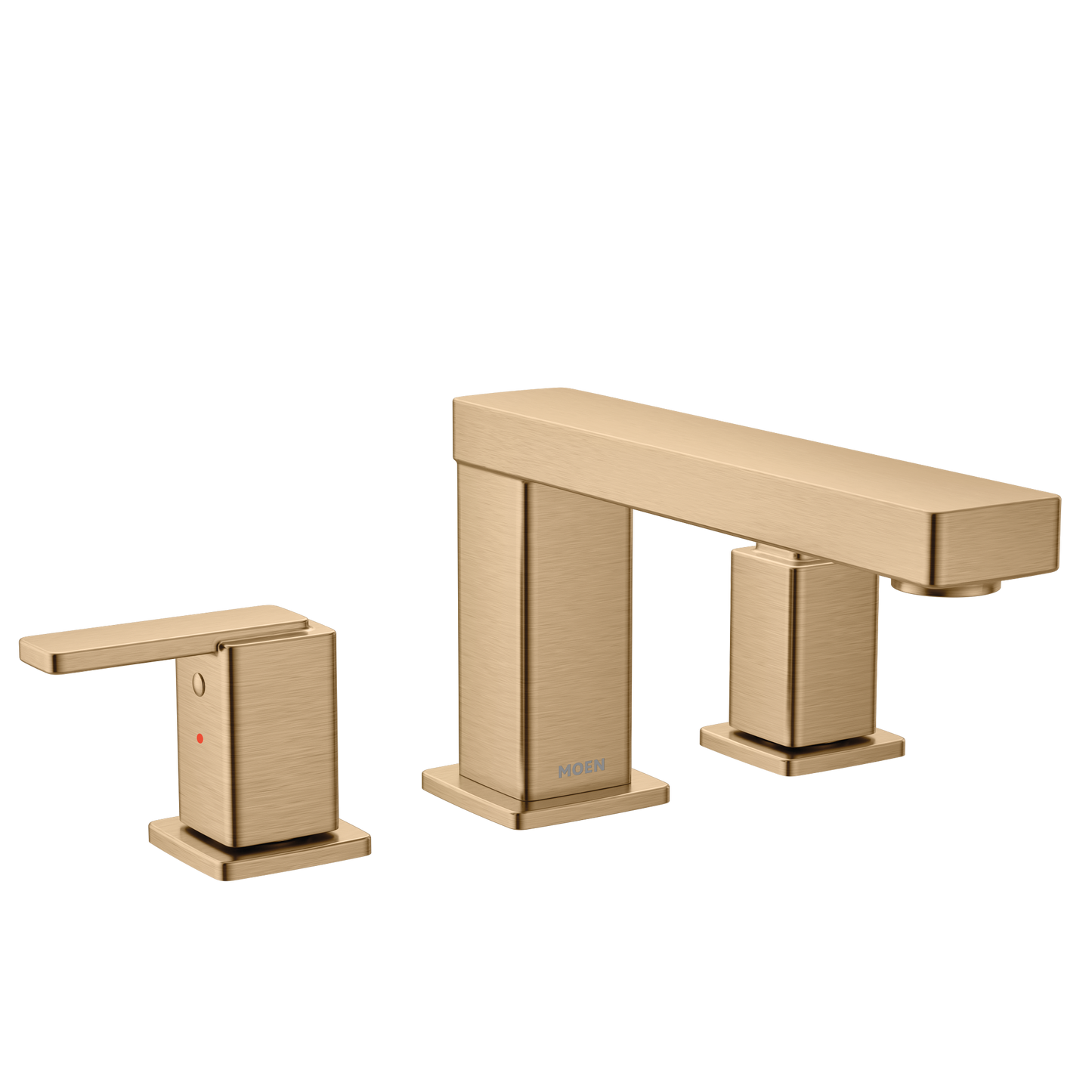 Method Chrome Two-Handle Low Arc Bathroom Faucet