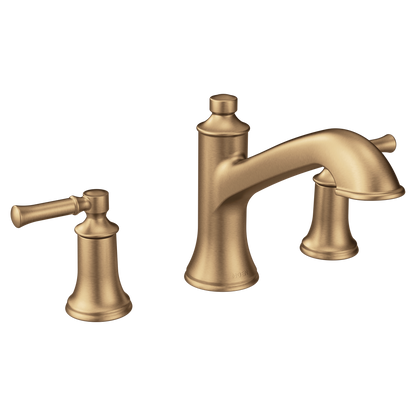 Dartmoor Chrome Two-Handle High Arc Roman Tub Faucet