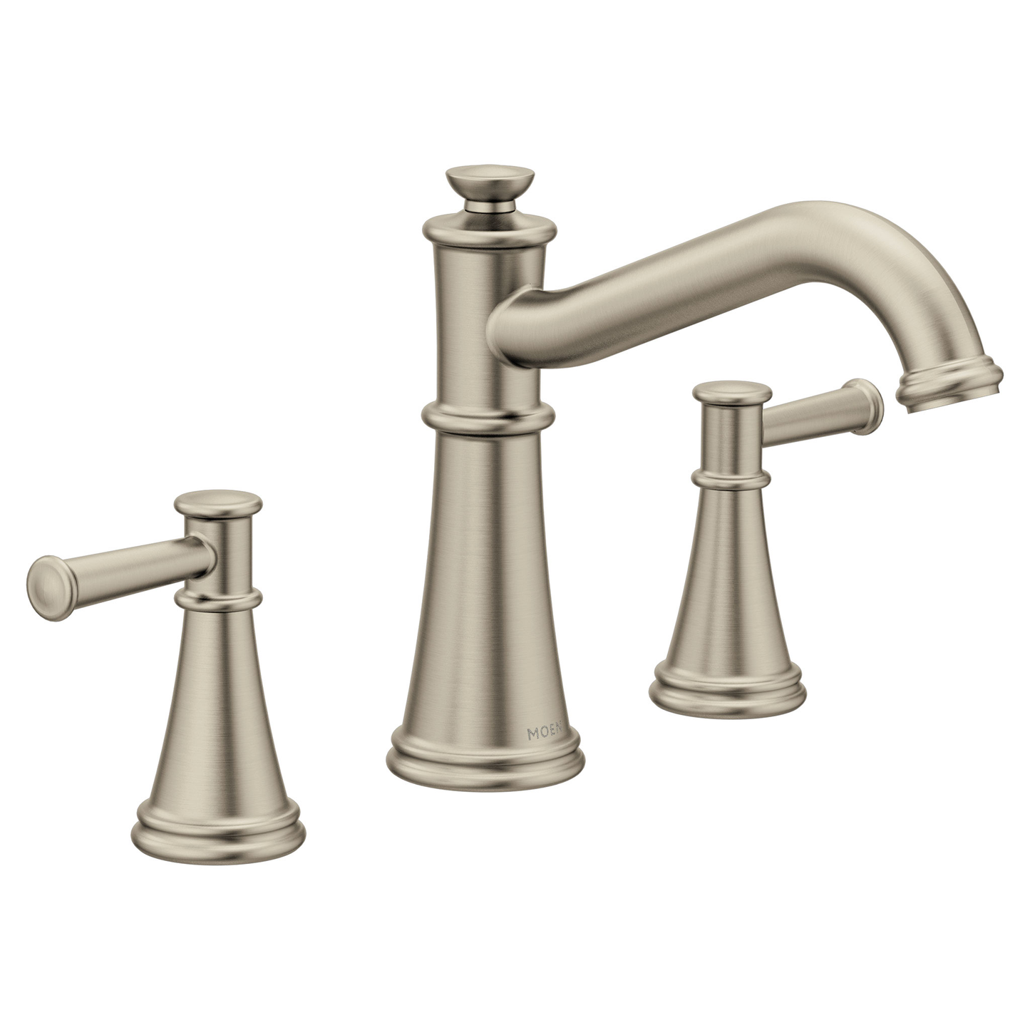 Belfield Chrome Two-Handle Non-Diverter Roman Tub Faucet