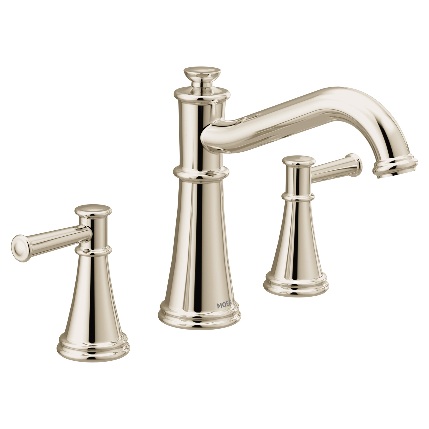 Belfield Chrome Two-Handle Non-Diverter Roman Tub Faucet