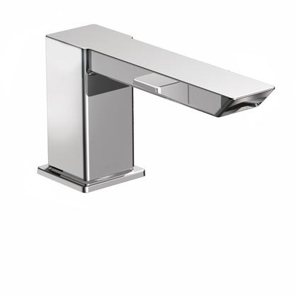 90 Degree Chrome high arc roman tub faucet includes IoDIGITAL(R) technology