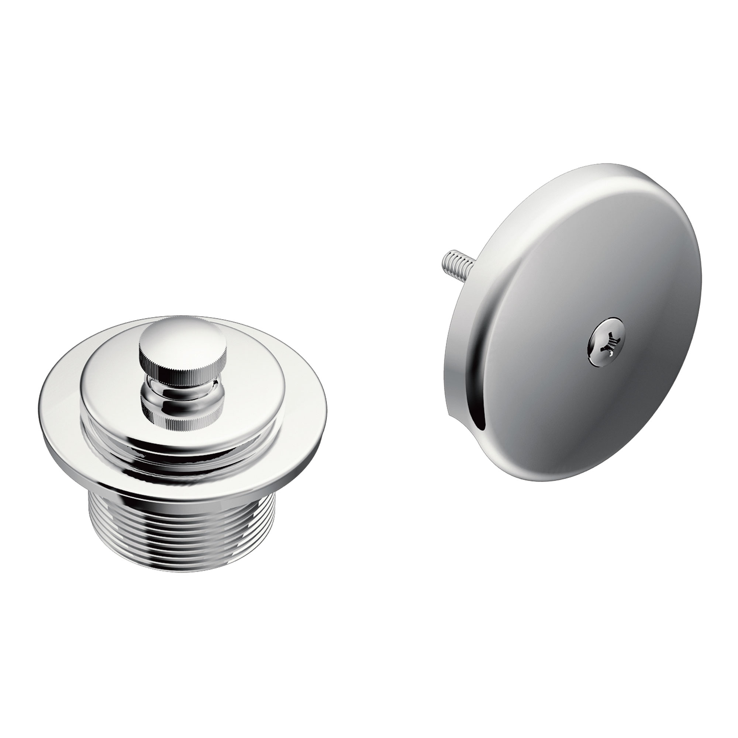 Moen Push-n-lock Tub Drain Kit With 1-1/2" Threads