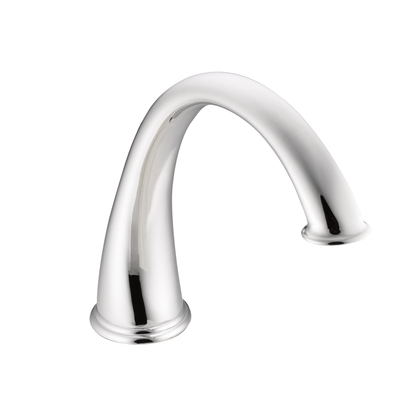 Kingsley Chrome high arc roman tub faucet includes IoDIGITAL(R) technology