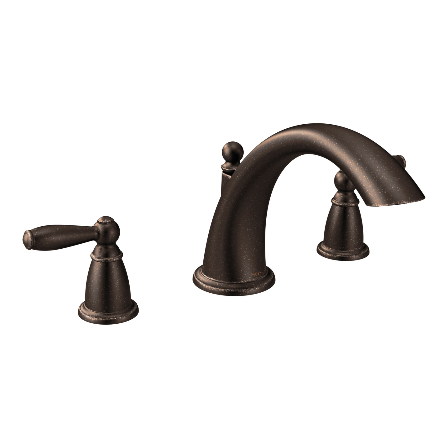 Brantford Chrome Two-Handle Low Arc Roman Tub Faucet