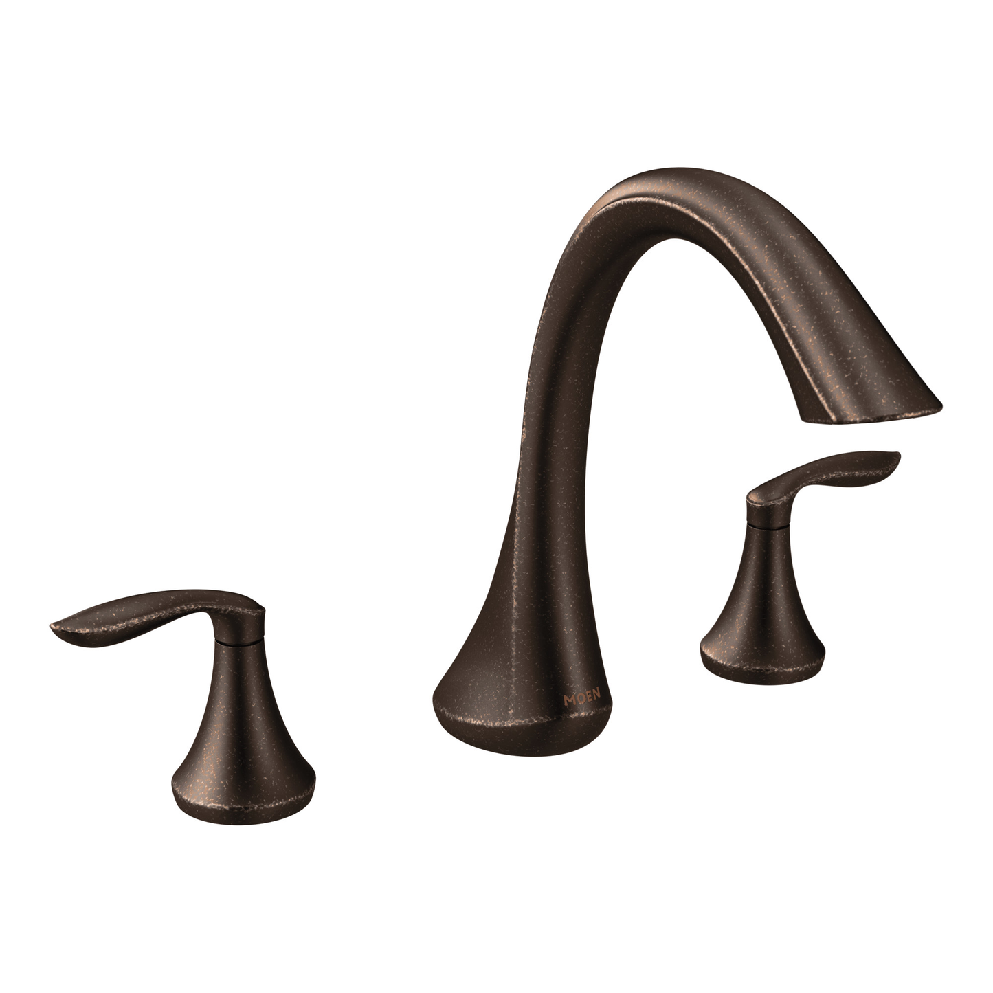 Eva Chrome Two-Handle High Arc Roman Tub Faucet