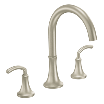 Icon Chrome Two-Handle High Arc Roman Tub Faucet