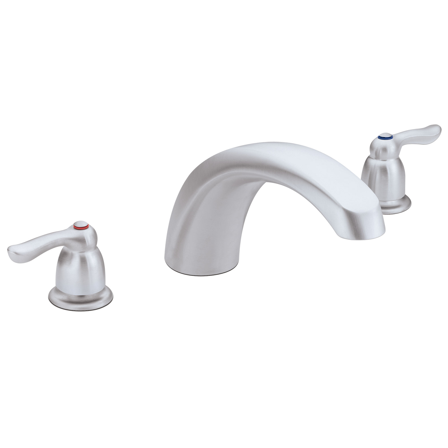 Chateau Chrome Two-Handle Low Arc Roman Tub Faucet