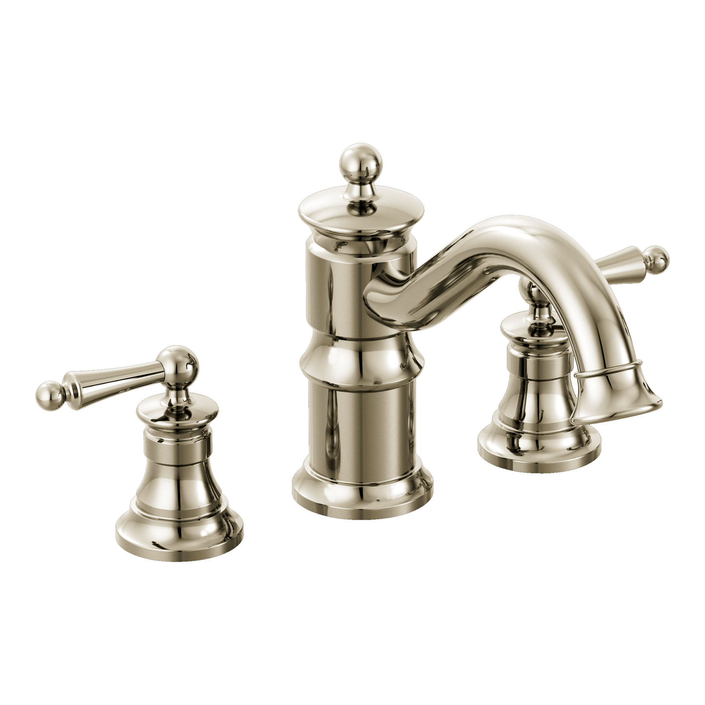 Waterhill Chrome Two-Handle High Arc Roman Tub Faucet