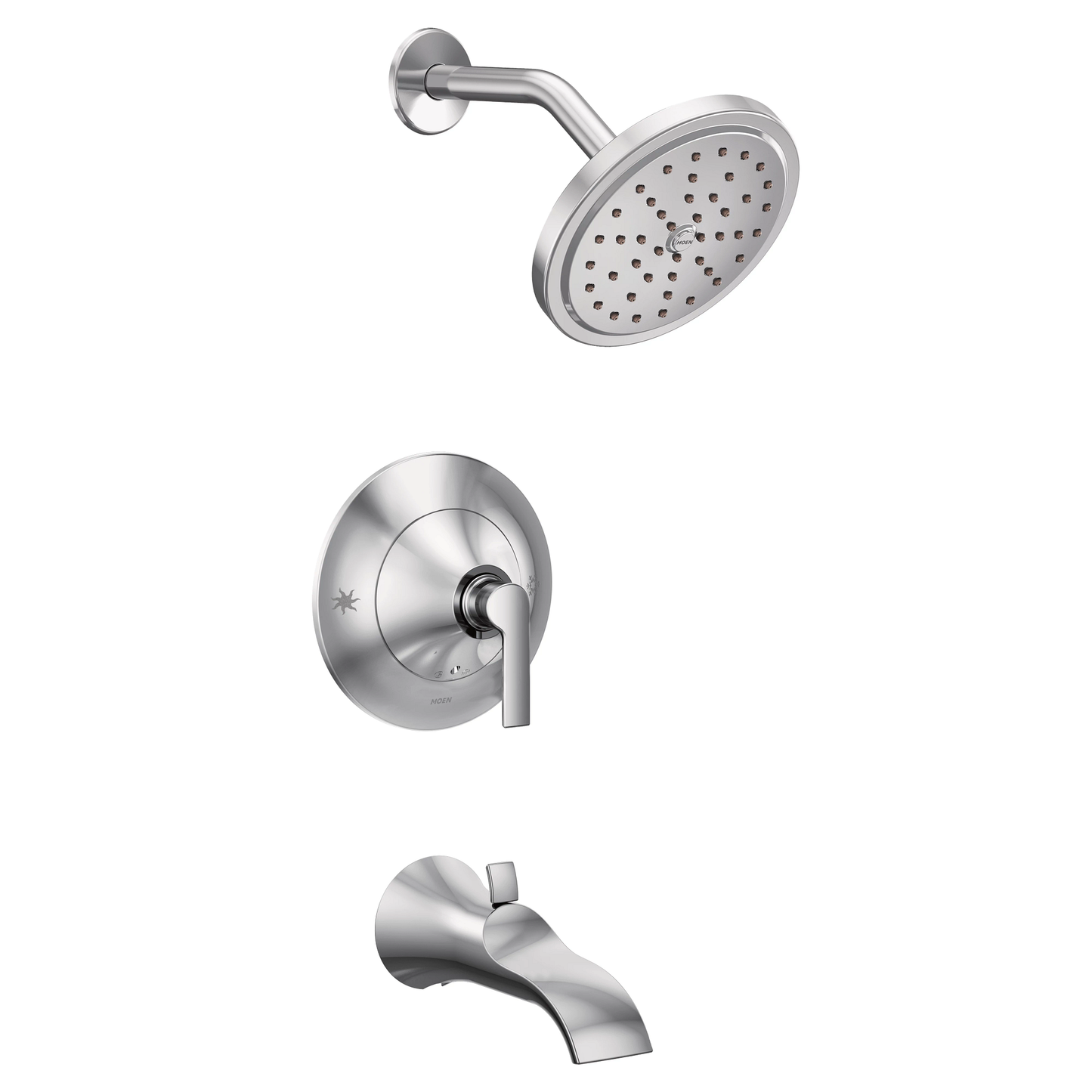 Doux Chrome Posi-Temp(R) Eco-Performance Tub/Shower