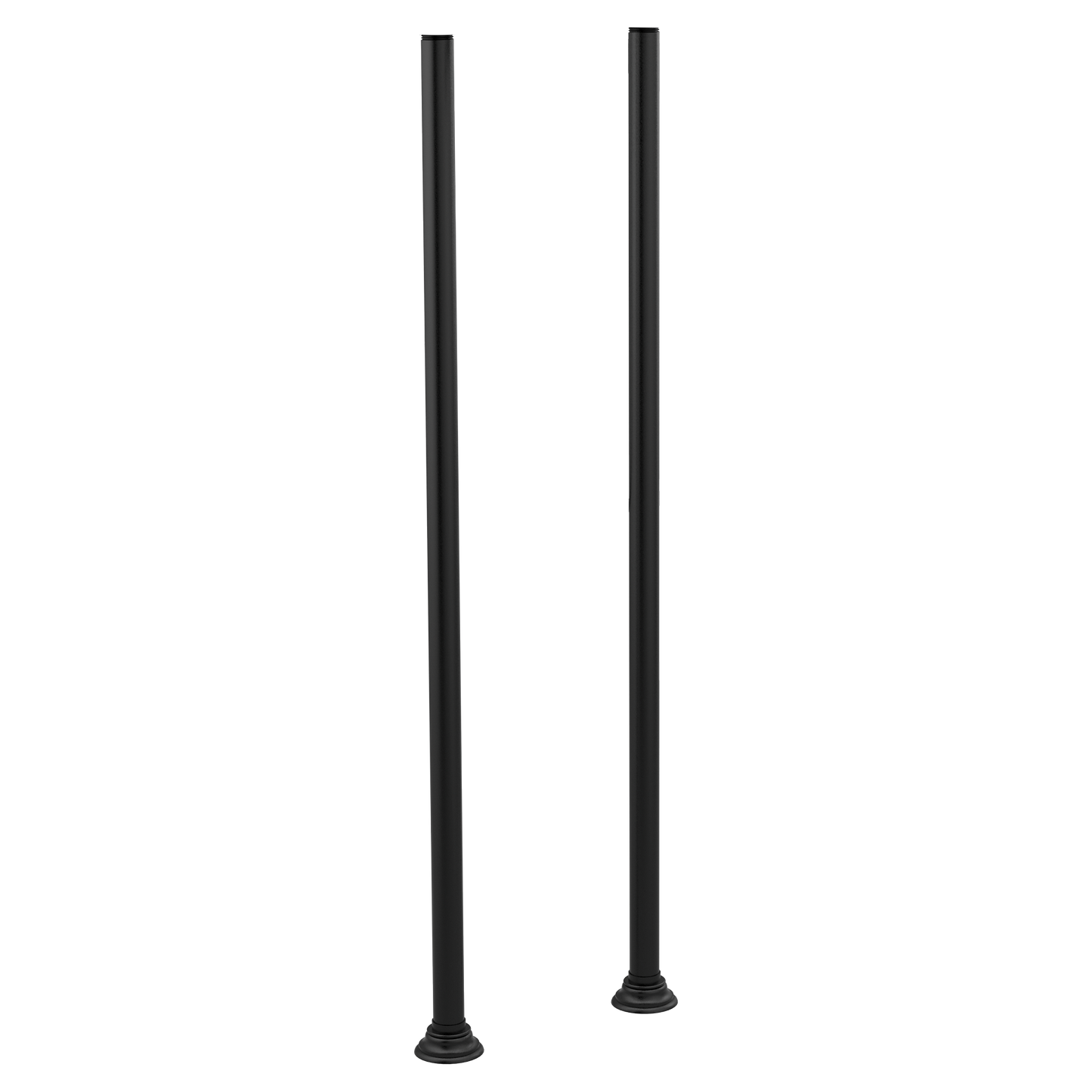 Weymouth Brushed gold floor mount risers β Moen