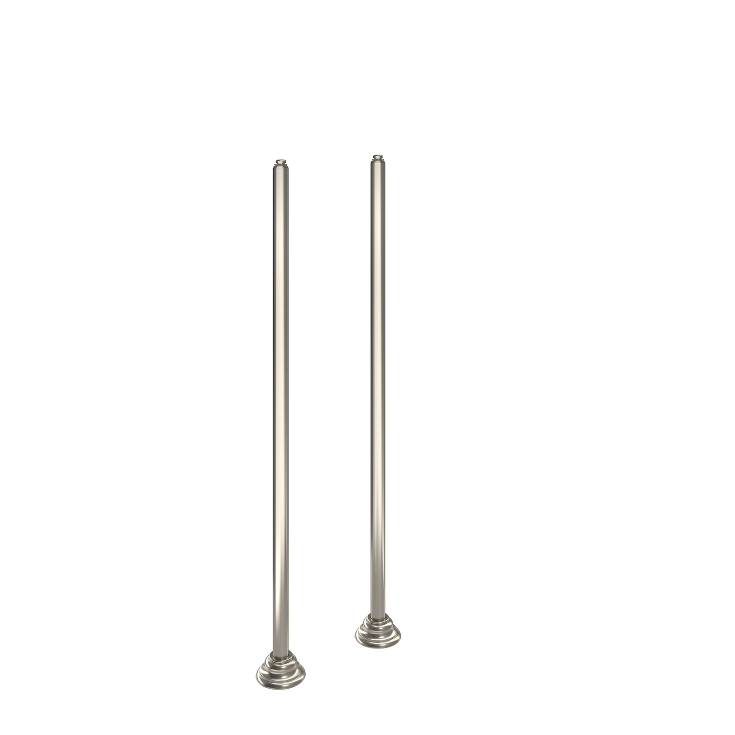 Weymouth Brushed gold floor mount risers β Moen
