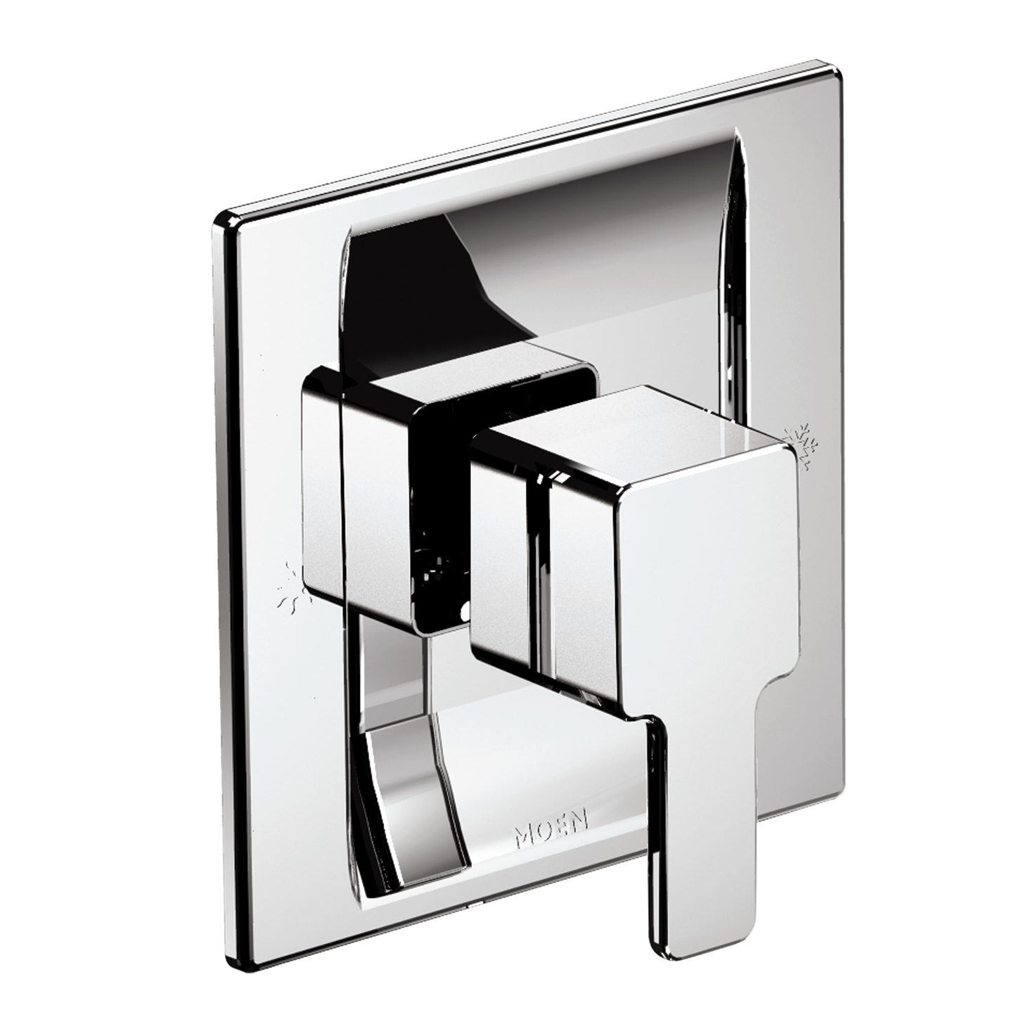 90 Degree Chrome Posi-Temp(R) tub/shower