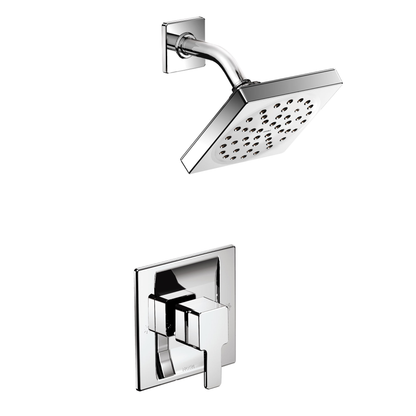 90 Degree Chrome Posi-Temp(R) Eco-Performance Shower