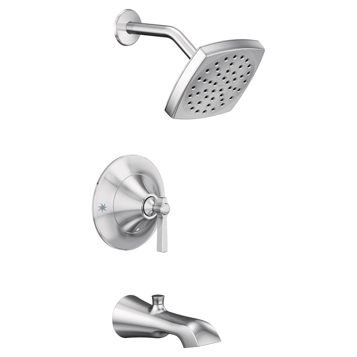 Flara Chrome Posi-Temp(R) tub/shower