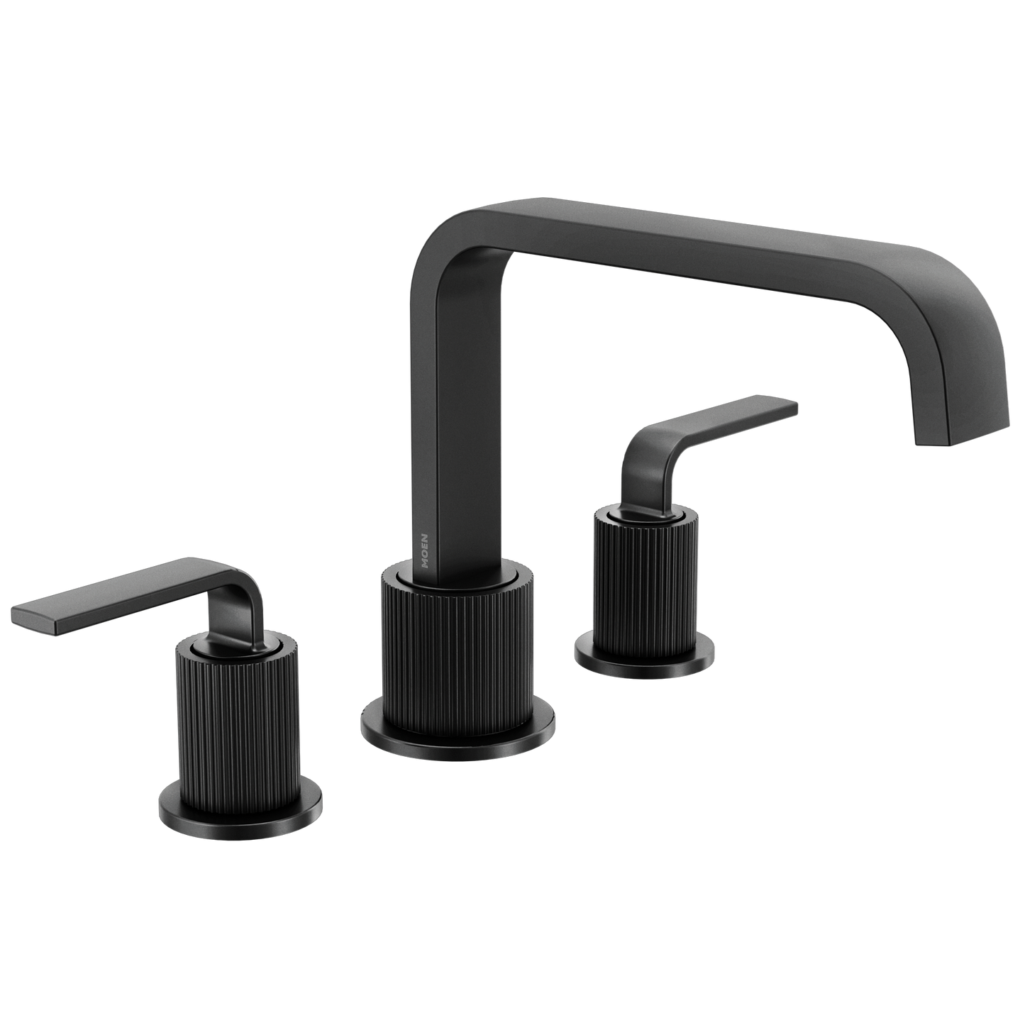 Cambium Chrome two-handle high arc roman tub faucet
