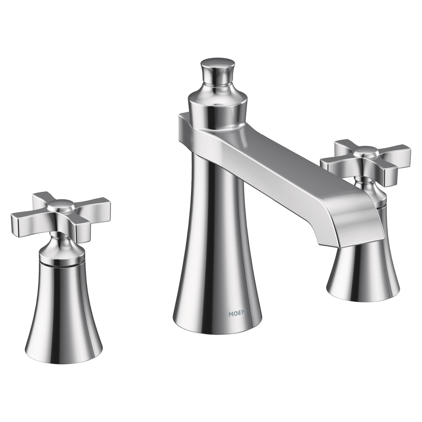 Flara Two-Handle High Arc Roman Tub Faucet