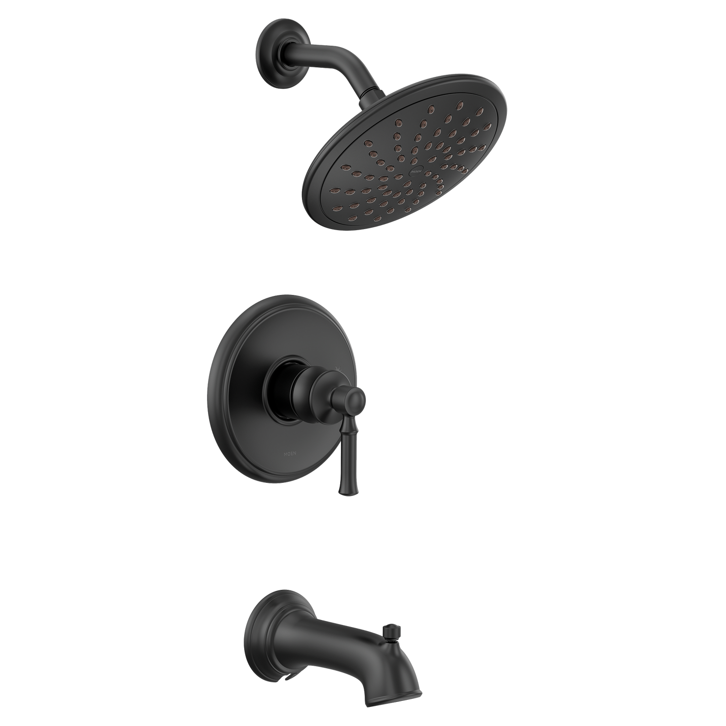 Dartmoor M-CORE 2-Series Tub and Shower Trim with Rainshower