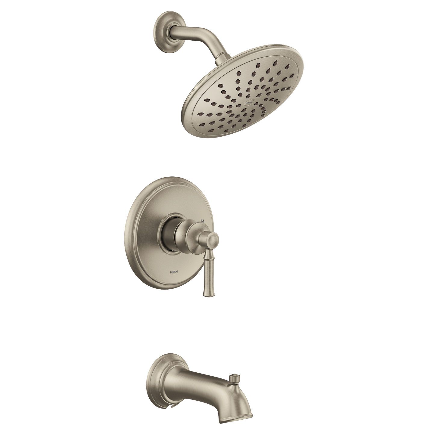 Dartmoor M-CORE 2-Series Tub and Shower Trim with Rainshower