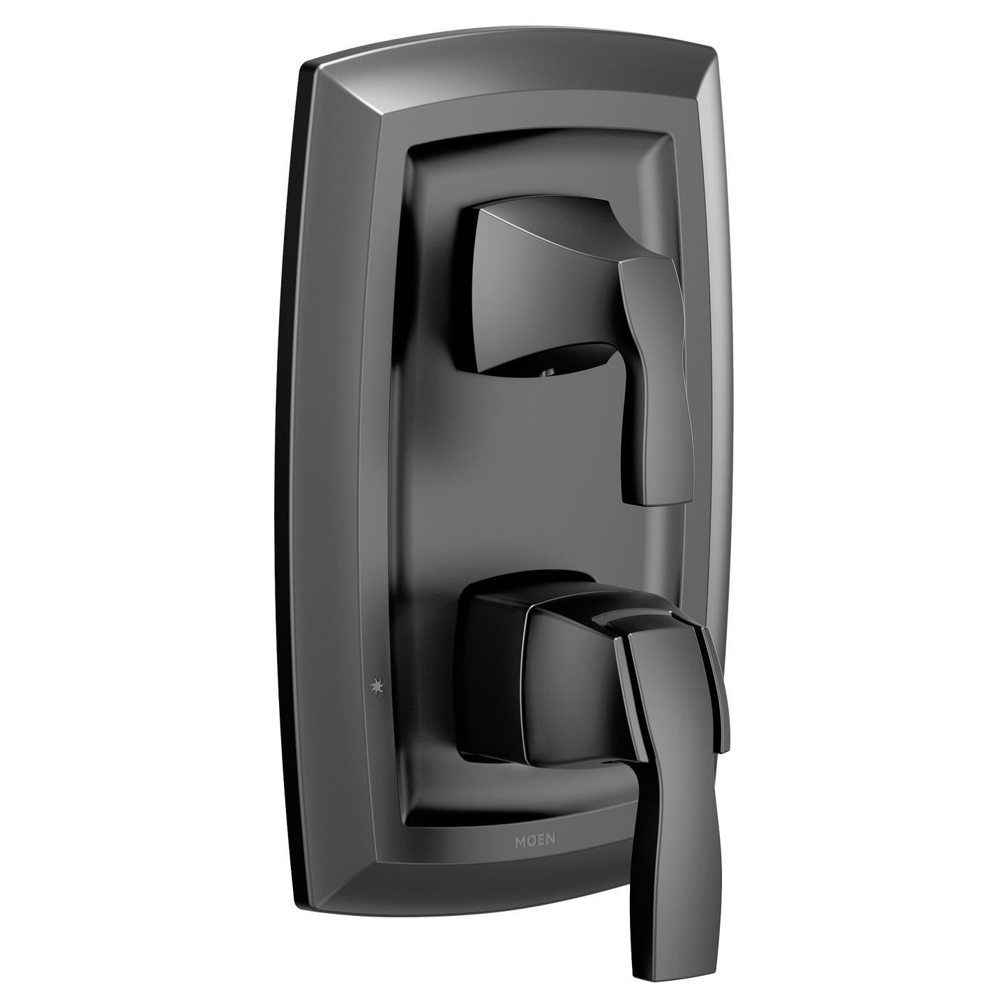 Voss Matte black M-CORE with transfer tub/shower valve only M-CORE transfer valve trim