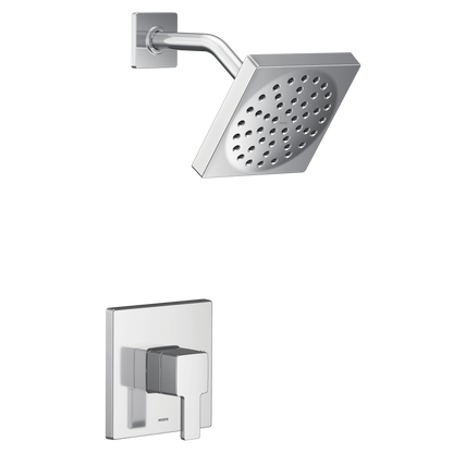 90 Degree Matte black M-CORE 2-Series shower only