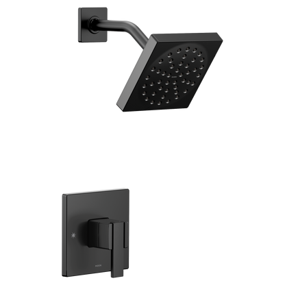 90 Degree Matte black M-CORE 3-Series shower only