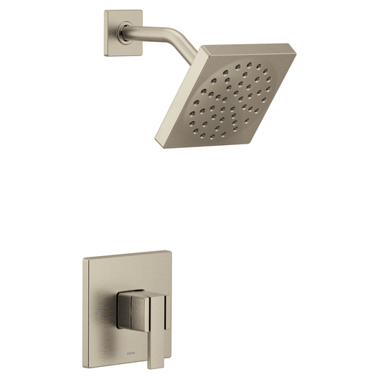 90 Degree Brushed Nickel M-CORE 3-Series Shower Only