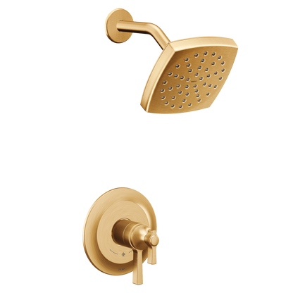 Flara Brushed gold M-CORE 4-Series shower only