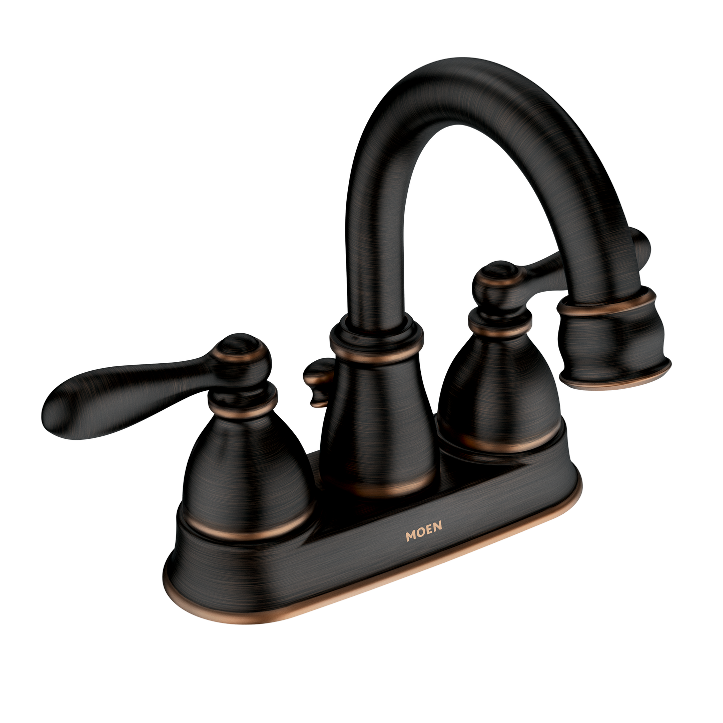 Caldwell Two-handle Centerset Bathroom Sink Faucet