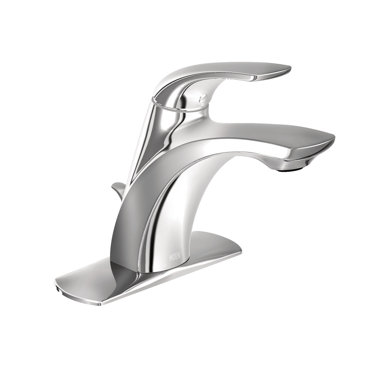 Zarina Chrome One-Handle High Arc Bathroom Faucet