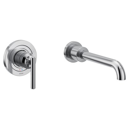 Gibson Chrome one-handle non diverter wallmount tub filler