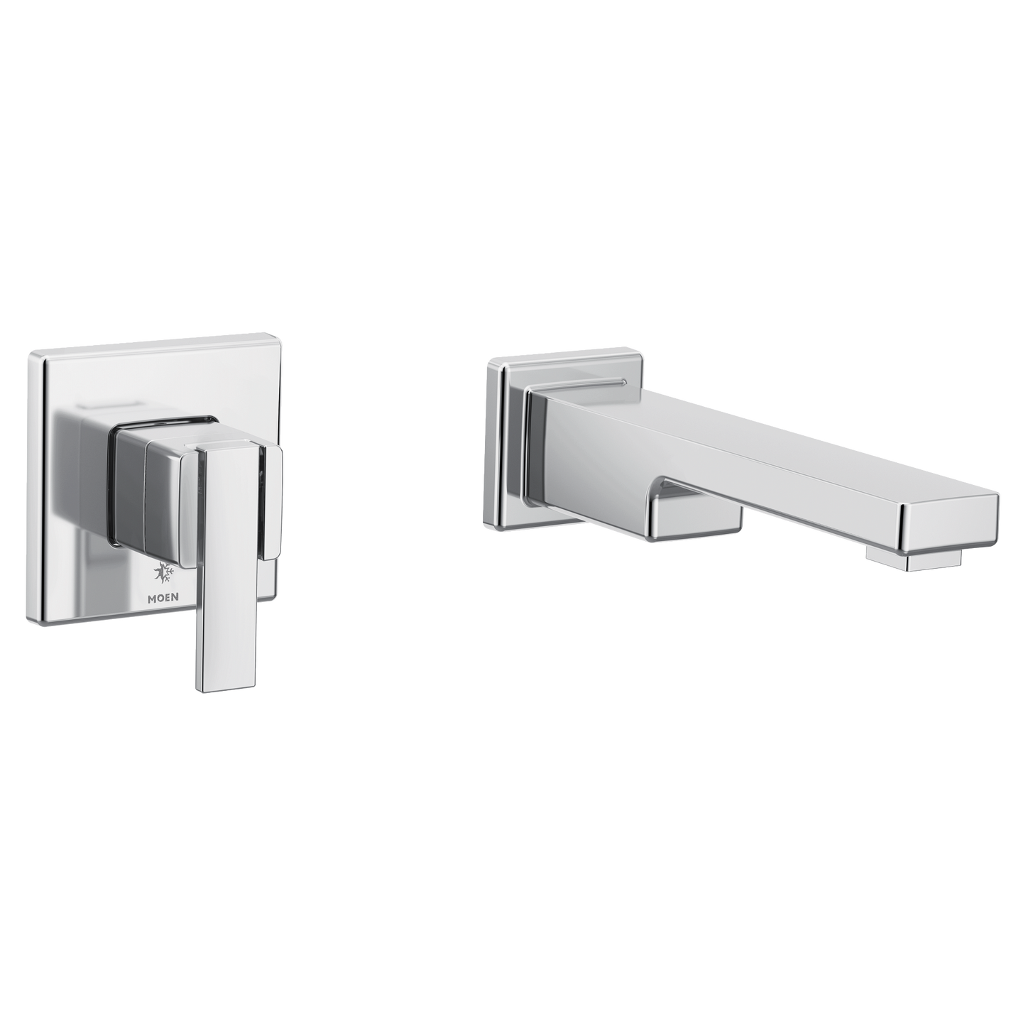 90 Degree Wall Mount Tub Filler Trim