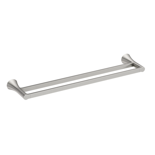 Mikah Chrome double towel bar