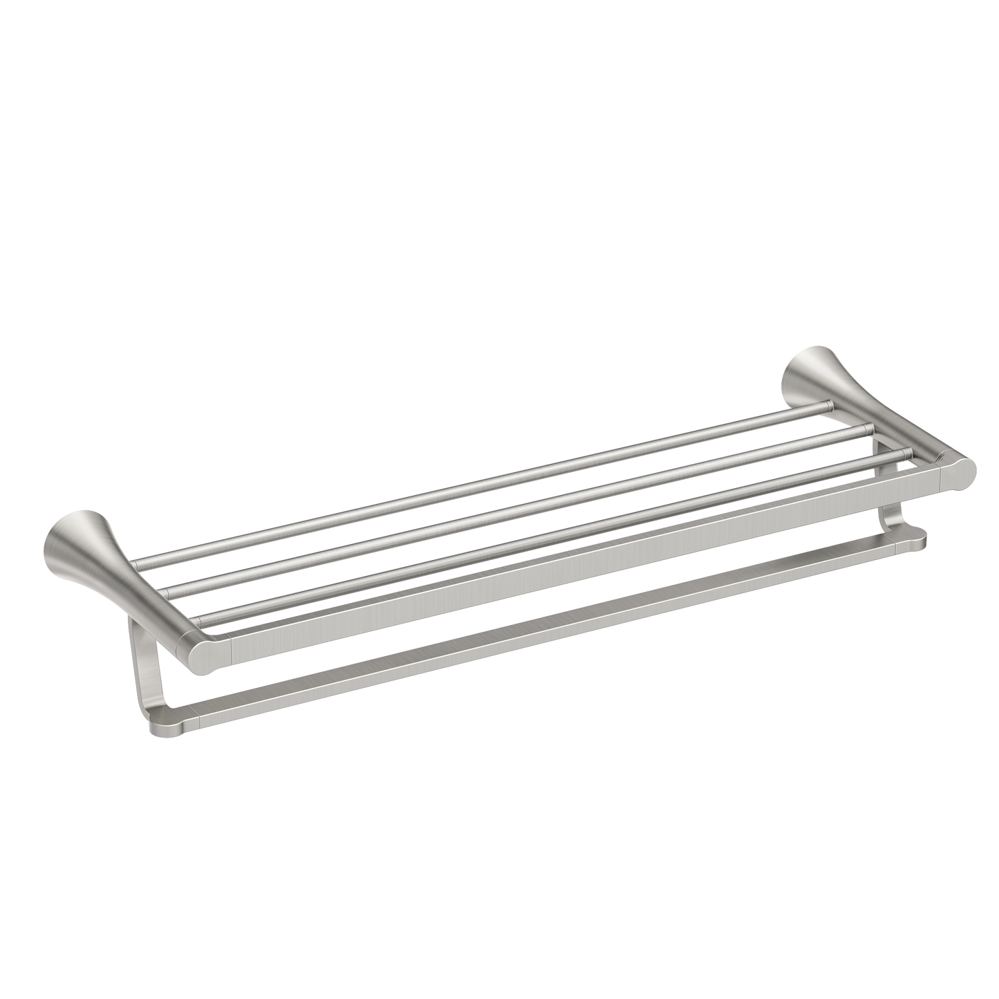 Mikah Chrome towel shelf