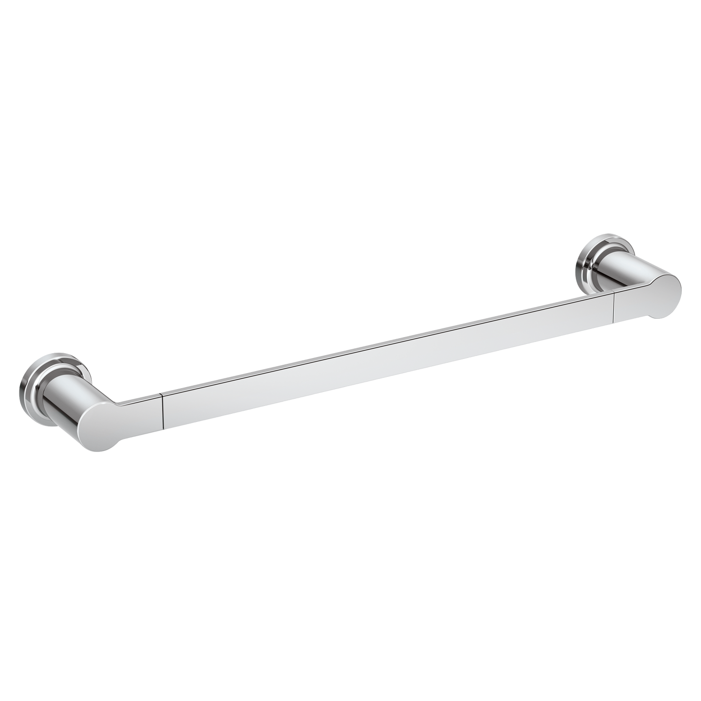 Rinza Polished nickel 18" towel bar