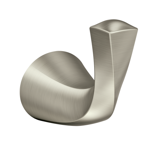 Oxby Brushed nickel Robe Hook