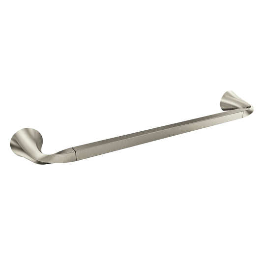 Oxby Brushed nickel 24" Towel Bar