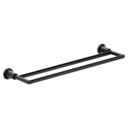 Zyla Chrome 24" double towel bar