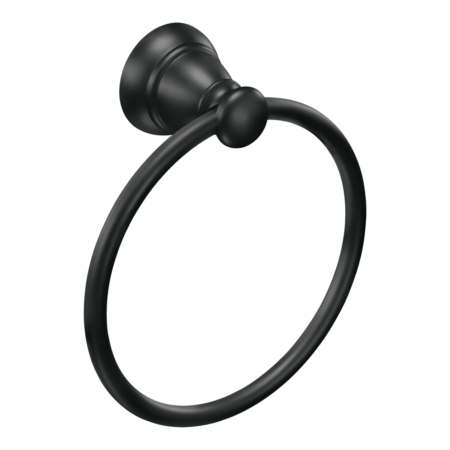 Banbury Matte black towel ring