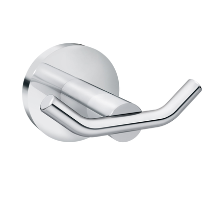 Arlys Chrome double robe hook