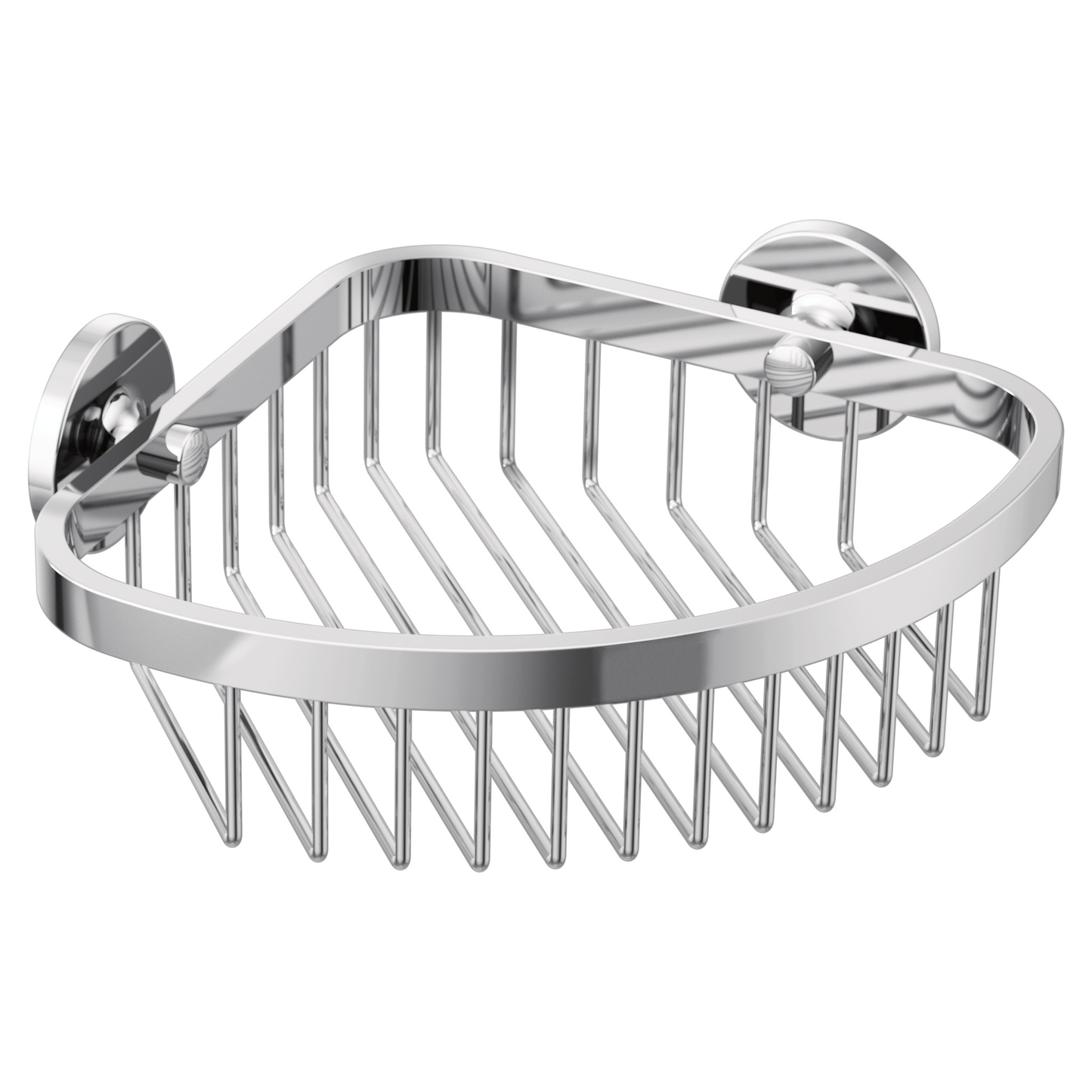 Hotel Motel Chrome Shower Basket