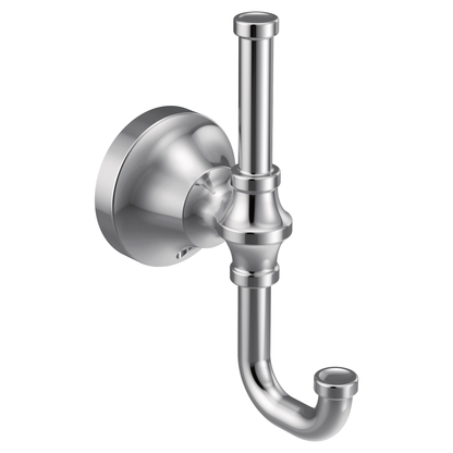 Colinet Chrome double robe hook