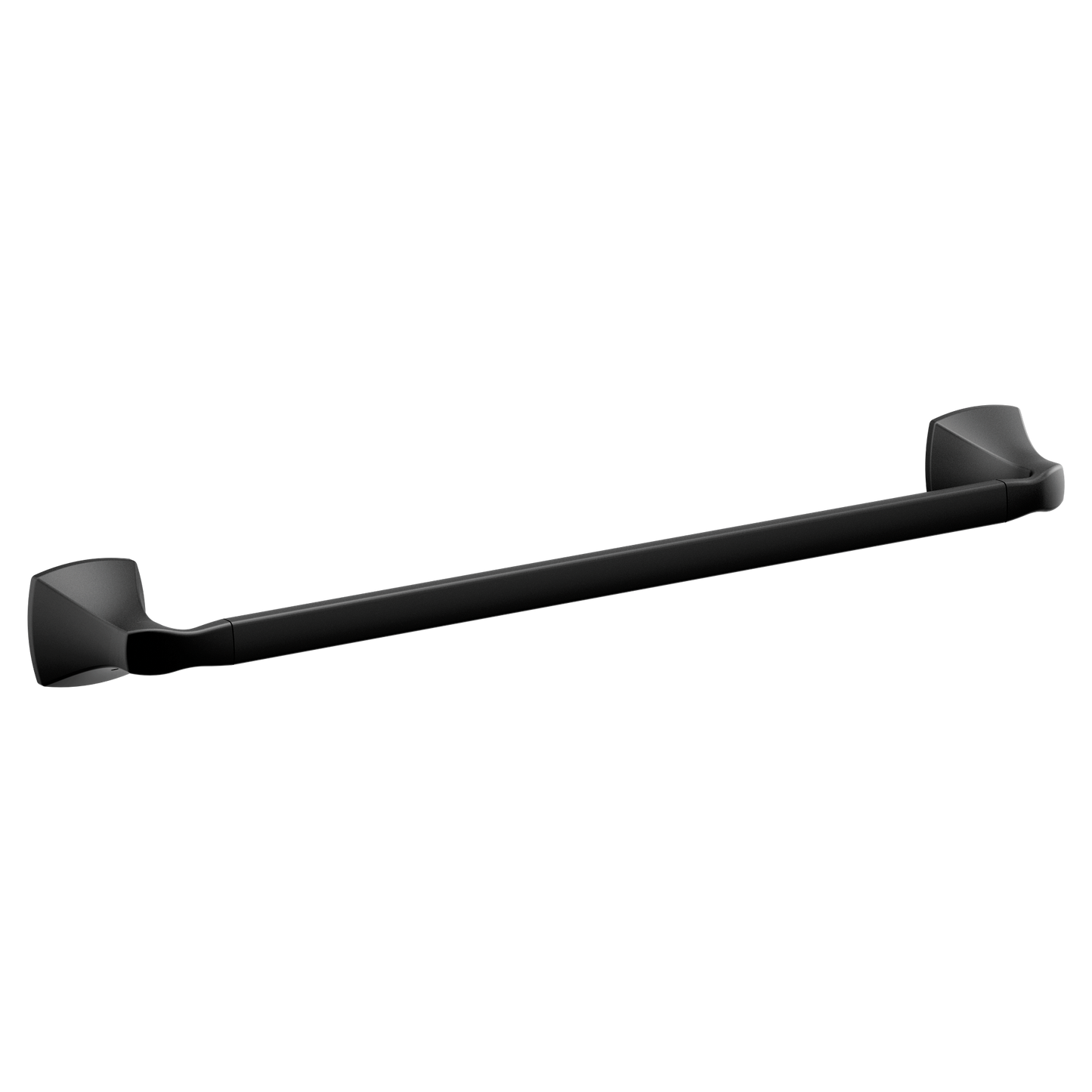 Voss Matte black 18" towel bar