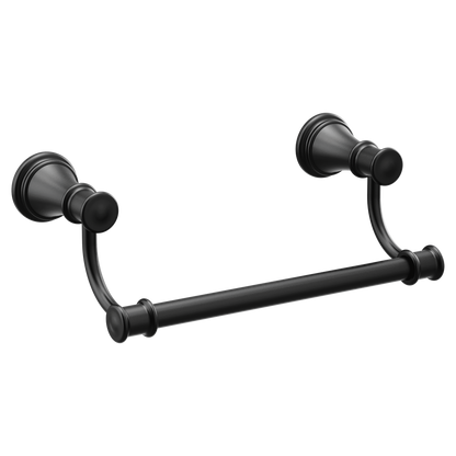 Belfield Matte black hand towel bar